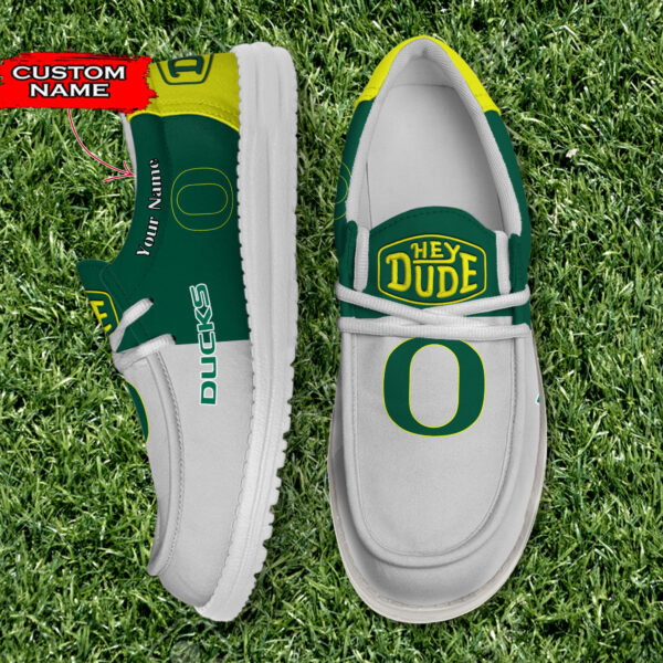 Tubopro Oregon Ducks Personalized Hey Dude Shoes For Men And Women