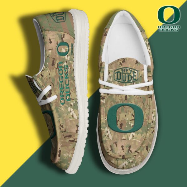 Tubopro Oregon Ducks Personalized Hey Dude Shoes For Men And Women