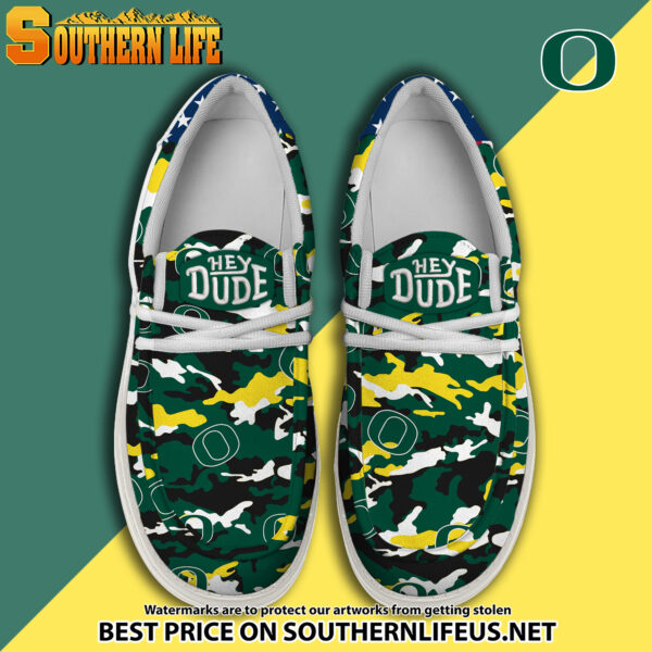 Tubopro Oregon Ducks Personalized Hey Dude Shoes For Men And Women