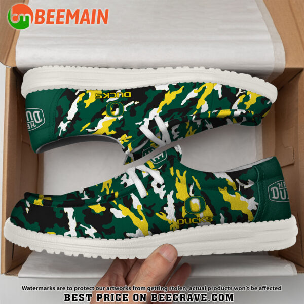 Tubopro Oregon Ducks Personalized Hey Dude Shoes For Men And Women - Image 4