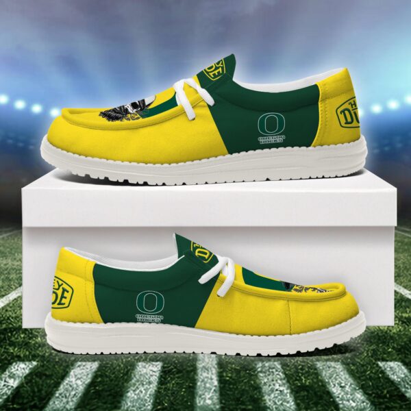 Tubopro Oregon Ducks Personalized Hey Dude Shoes For Men And Women - Image 4