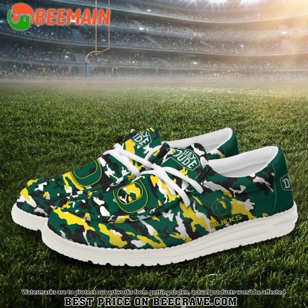 Tubopro Oregon Ducks Personalized Hey Dude Shoes For Men And Women - Image 2