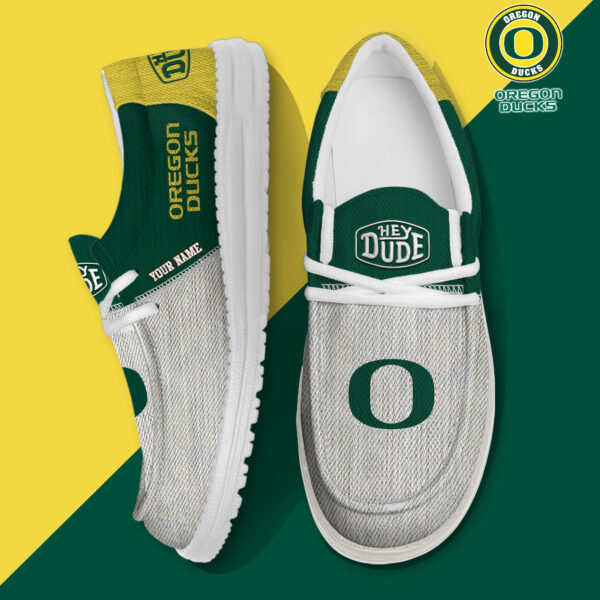Tubopro Oregon Ducks Personalized Hey Dude Shoes For Men And Women