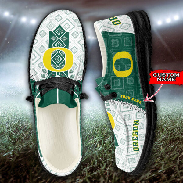 Tubopro Oregon Ducks Personalized Hey Dude Shoes For Men And Women - Image 3