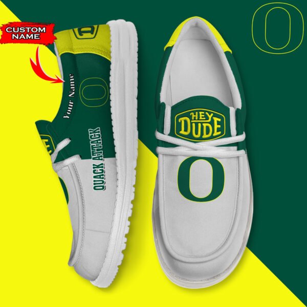 Tubopro Oregon Ducks Personalized Hey Dude Shoes For Men And Women