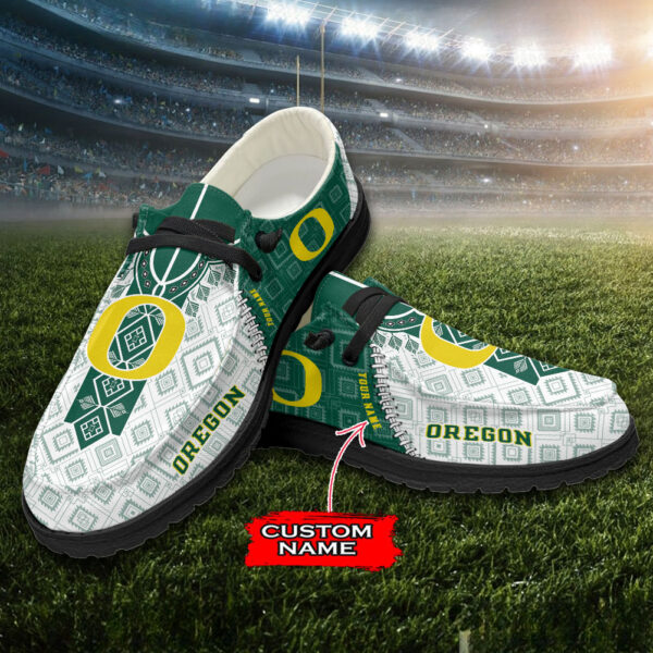 Tubopro Oregon Ducks Personalized Hey Dude Shoes For Men And Women - Image 5