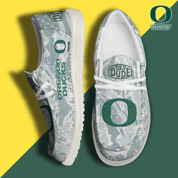 Tubopro Oregon Ducks Personalized Hey Dude Shoes For Men And Women