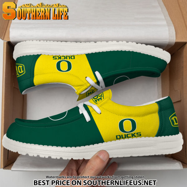 Tubopro Oregon Ducks Personalized Hey Dude Shoes For Men And Women - Image 3