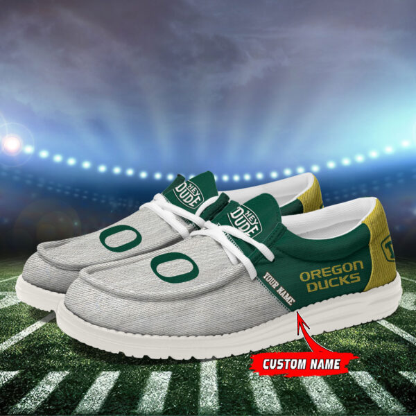 Tubopro Oregon Ducks Personalized Hey Dude Shoes For Men And Women - Image 3