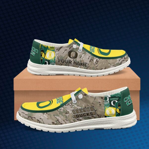 Tubopro Oregon Ducks Personalized Hey Dude Shoes For Men And Women - Image 2