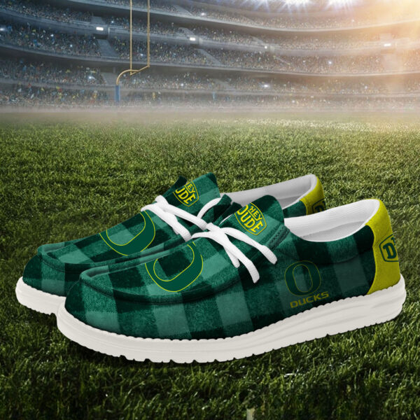 Tubopro Oregon Ducks Personalized Hey Dude Shoes For Men And Women - Image 3