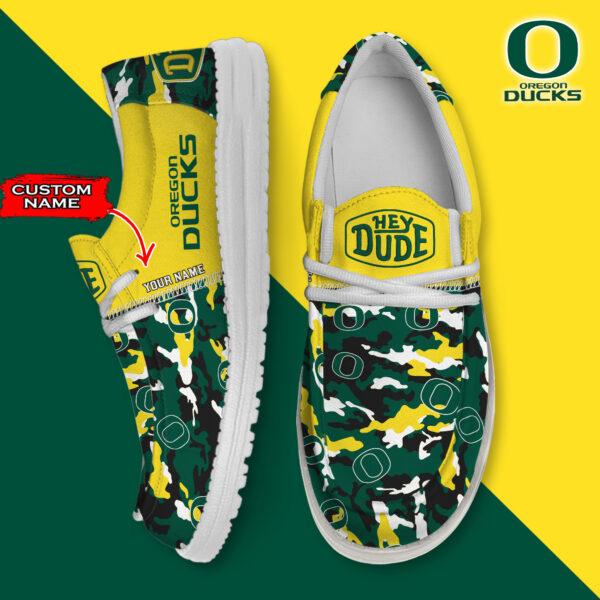 Tubopro Oregon Ducks Personalized Hey Dude Shoes For Men And Women