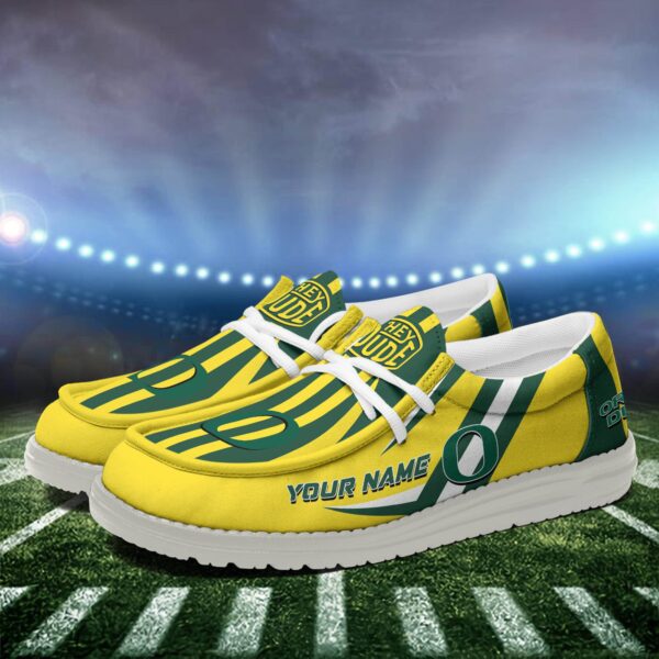 Tubopro Oregon Ducks Personalized Hey Dude Shoes For Men And Women - Image 3