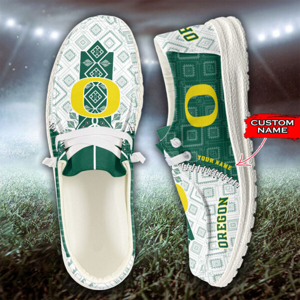 Tubopro Oregon Ducks Personalized Hey Dude Shoes For Men And Women - Image 4