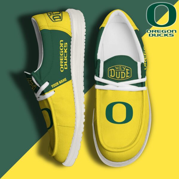 Tubopro Oregon Ducks Personalized Hey Dude Shoes For Men And Women