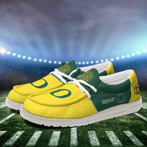 Tubopro Oregon Ducks Personalized Hey Dude Shoes For Men And Women - Image 4
