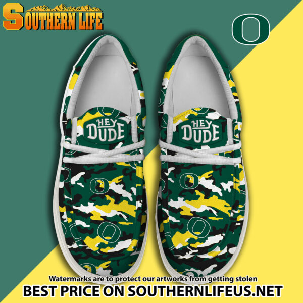Tubopro Oregon Ducks Personalized Hey Dude Shoes For Men And Women