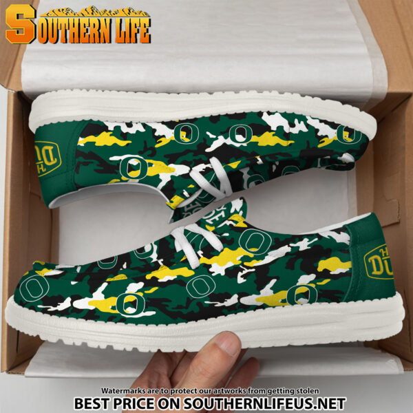 Tubopro Oregon Ducks Personalized Hey Dude Shoes For Men And Women - Image 4