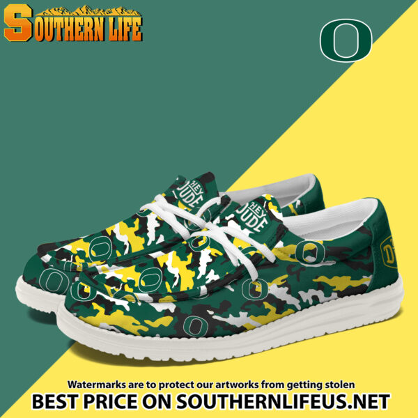 Tubopro Oregon Ducks Personalized Hey Dude Shoes For Men And Women - Image 2
