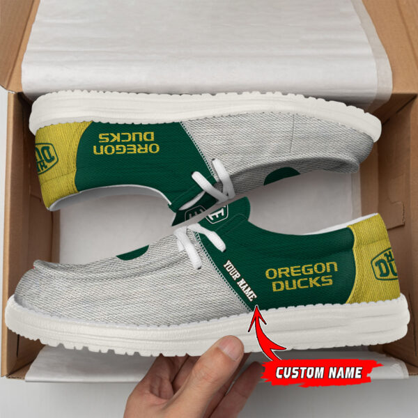 Tubopro Oregon Ducks Personalized Hey Dude Shoes For Men And Women - Image 2