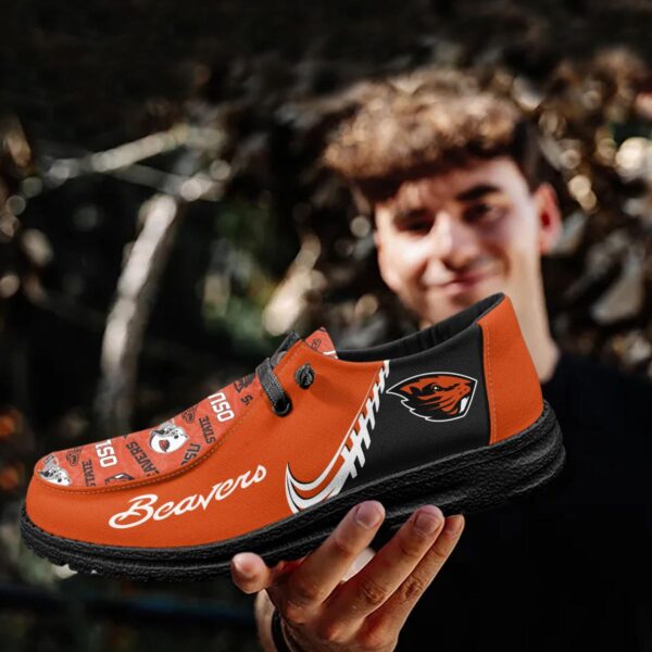 Tubopro Oregon State Beavers Hey Dude Shoes For Men And Women - Image 4