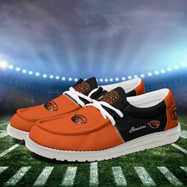 Tubopro Oregon State Beavers Personalized Hey Dude Shoes For Men And Women - Image 4