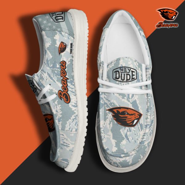 Tubopro Oregon State Beavers Personalized Hey Dude Shoes For Men And Women