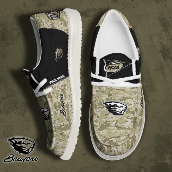 Tubopro Oregon State Beavers Personalized Hey Dude Shoes For Men And Women