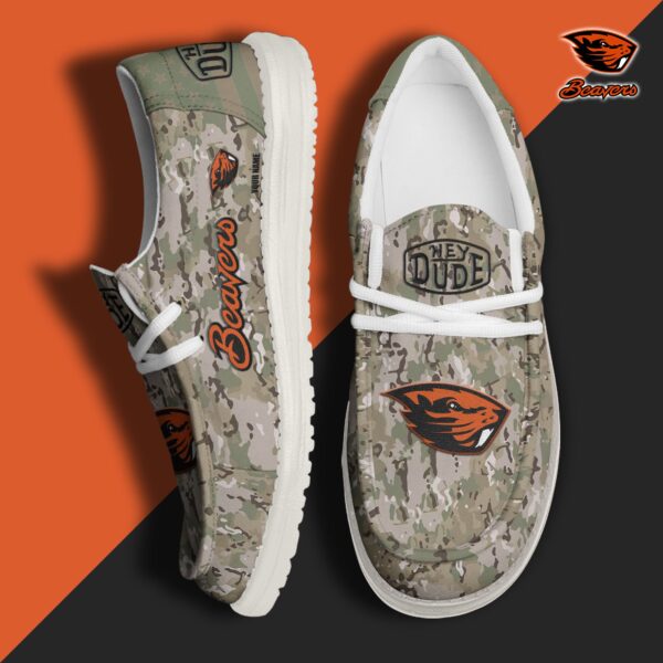 Tubopro Oregon State Beavers Personalized Hey Dude Shoes For Men And Women