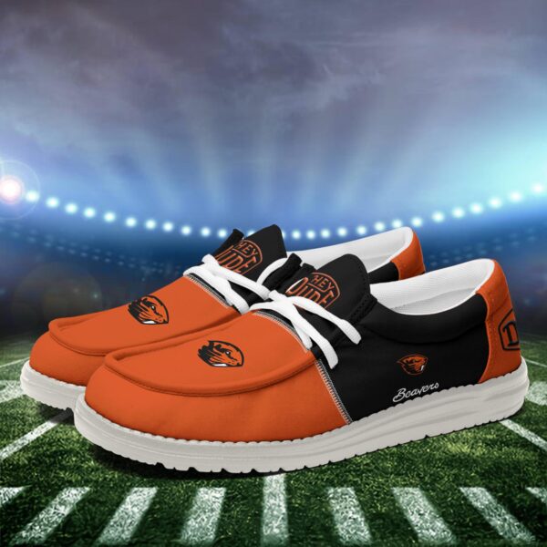 Tubopro Oregon State Beavers Personalized Hey Dude Shoes For Men And Women - Image 4