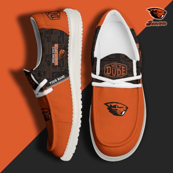Tubopro Oregon State Beavers Personalized Hey Dude Shoes For Men And Women