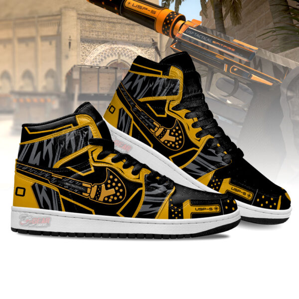 Tubopro Orion Usp-S Counter Strike Skins AJ1 High Sneakers Shoes For Men And Women - Image 3