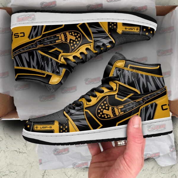 Tubopro Orion Usp-S Counter Strike Skins AJ1 High Sneakers Shoes For Men And Women - Image 2
