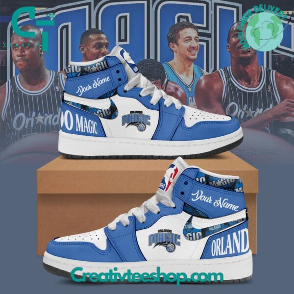 Tubopro Orlando Magic AJ1 High Sneakers Shoes For Men And Women