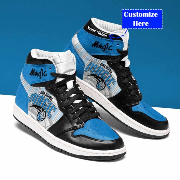 Tubopro Orlando Magic NBA AJ1 High Sneakers Shoes For Men And Women