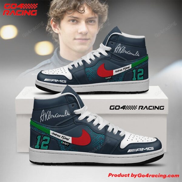 Tubopro Oscar Piastri  Mclaren AJ1 High Sneakers Shoes For Men And Women