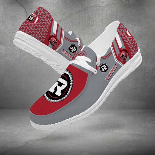Tubopro Ottawa RedBlacks Personalized Hey Dude Shoes For Men And Women