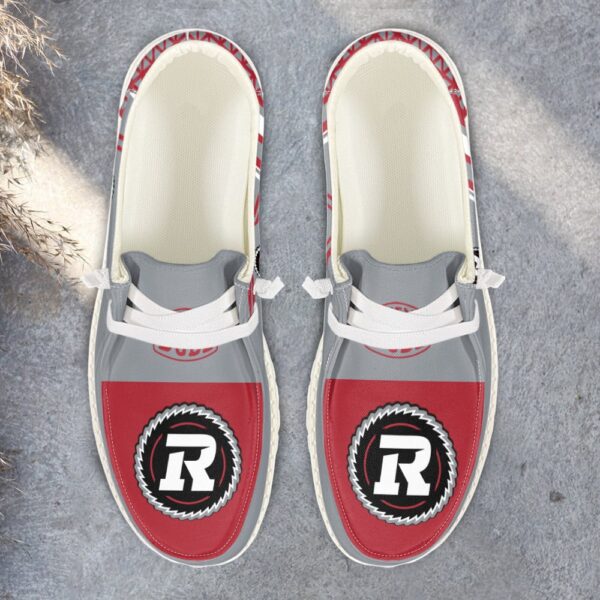 Tubopro Ottawa RedBlacks Personalized Hey Dude Shoes For Men And Women - Image 2