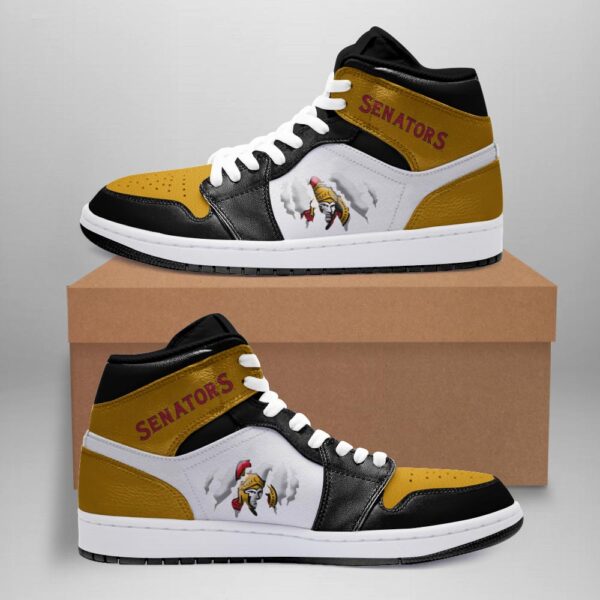 Tubopro Ottawa Senators AJ1 High Sneakers Shoes For Men And Women