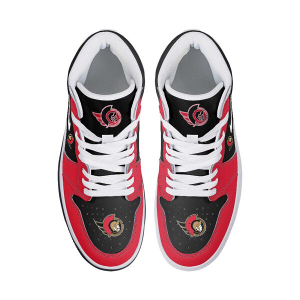 Tubopro Ottawa Senators AJ1 High Sneakers Shoes For Men And Women - Image 3