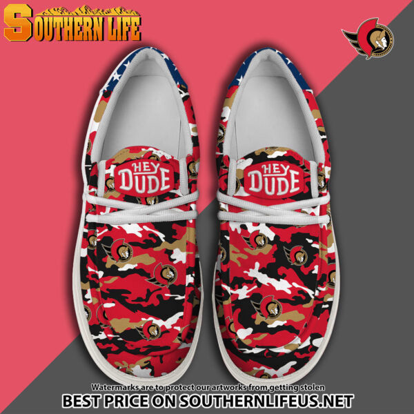 Tubopro Ottawa Senators Personalized Hey Dude Shoes For Men And Women