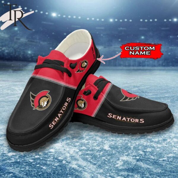 Tubopro Ottawa Senators Personalized Hey Dude Shoes For Men And Women