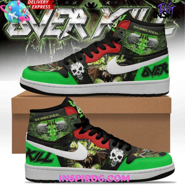 Tubopro Overkill Scorched AJ1 High Sneakers Shoes For Men And Women