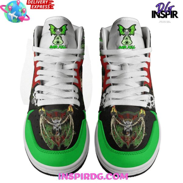 Tubopro Overkill Scorched AJ1 High Sneakers Shoes For Men And Women - Image 2