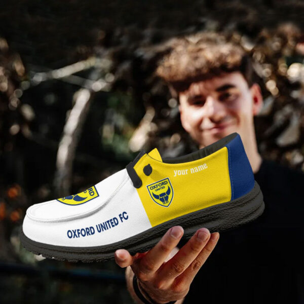 Tubopro Oxford United F.C Personalized Hey Dude Shoes For Men And Women - Image 4