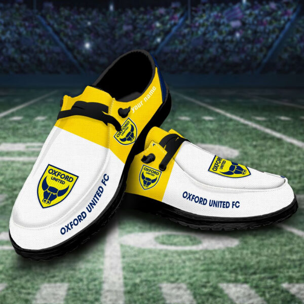 Tubopro Oxford United F.C Personalized Hey Dude Shoes For Men And Women - Image 3