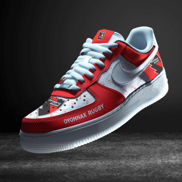 Tubopro Oyonnax Rugby Air Low-Top Sneakers Shoes For Men And Women