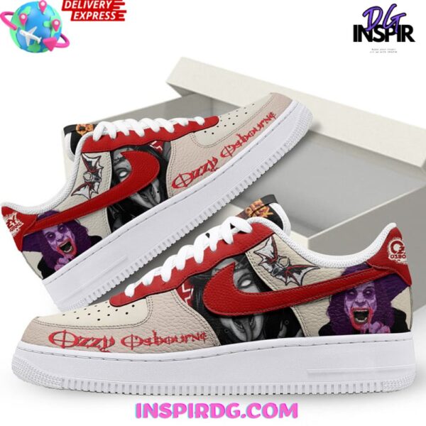 Tubopro Ozzy Osbourne Air Low-Top Sneakers Shoes For Men And Women - Image 2