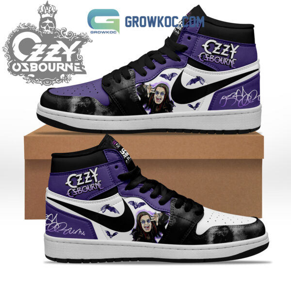 Tubopro Ozzy Osbourne AJ1 High Sneakers Shoes For Men And Women