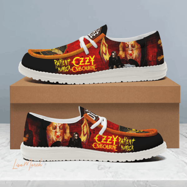 Tubopro Ozzy Osbourne Hey Dude Shoes For Men And Women - Image 2
